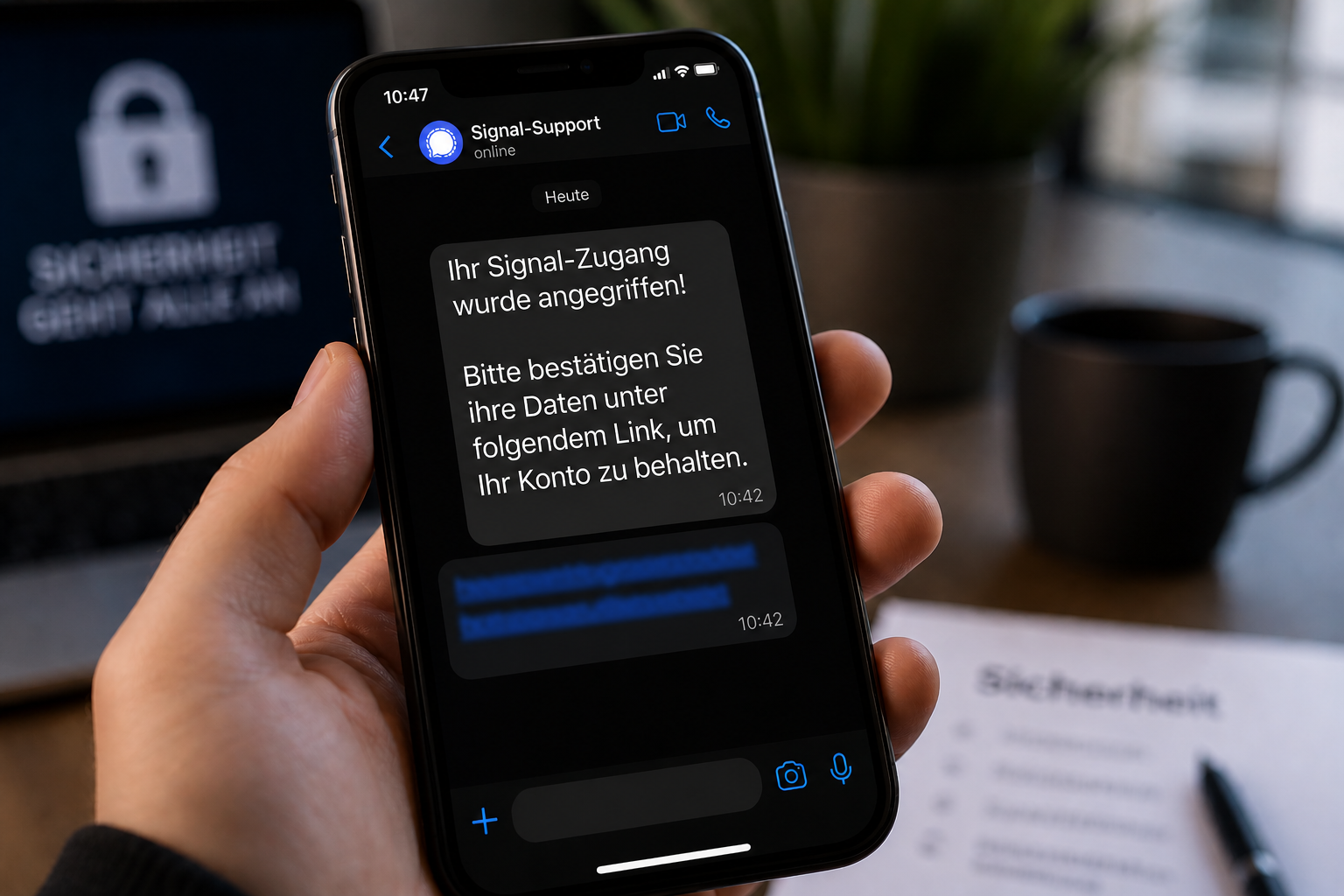 Messenger-Phishing: Warum Signal, WhatsApp & Co. stärker in den Fokus geraten